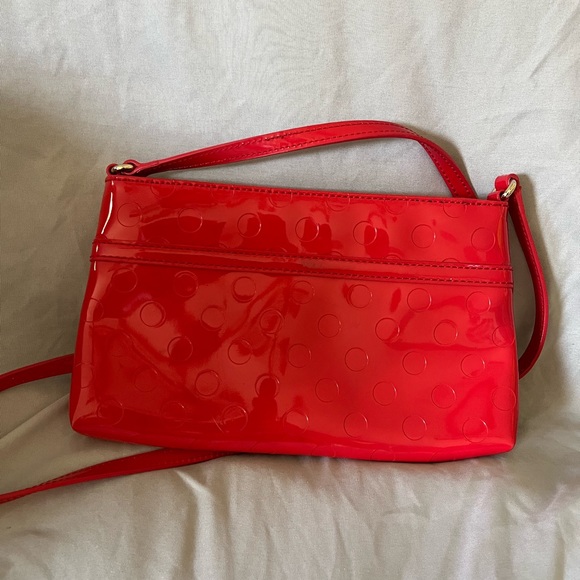 Kate Spade red purse with bow - Picture 2 of 3